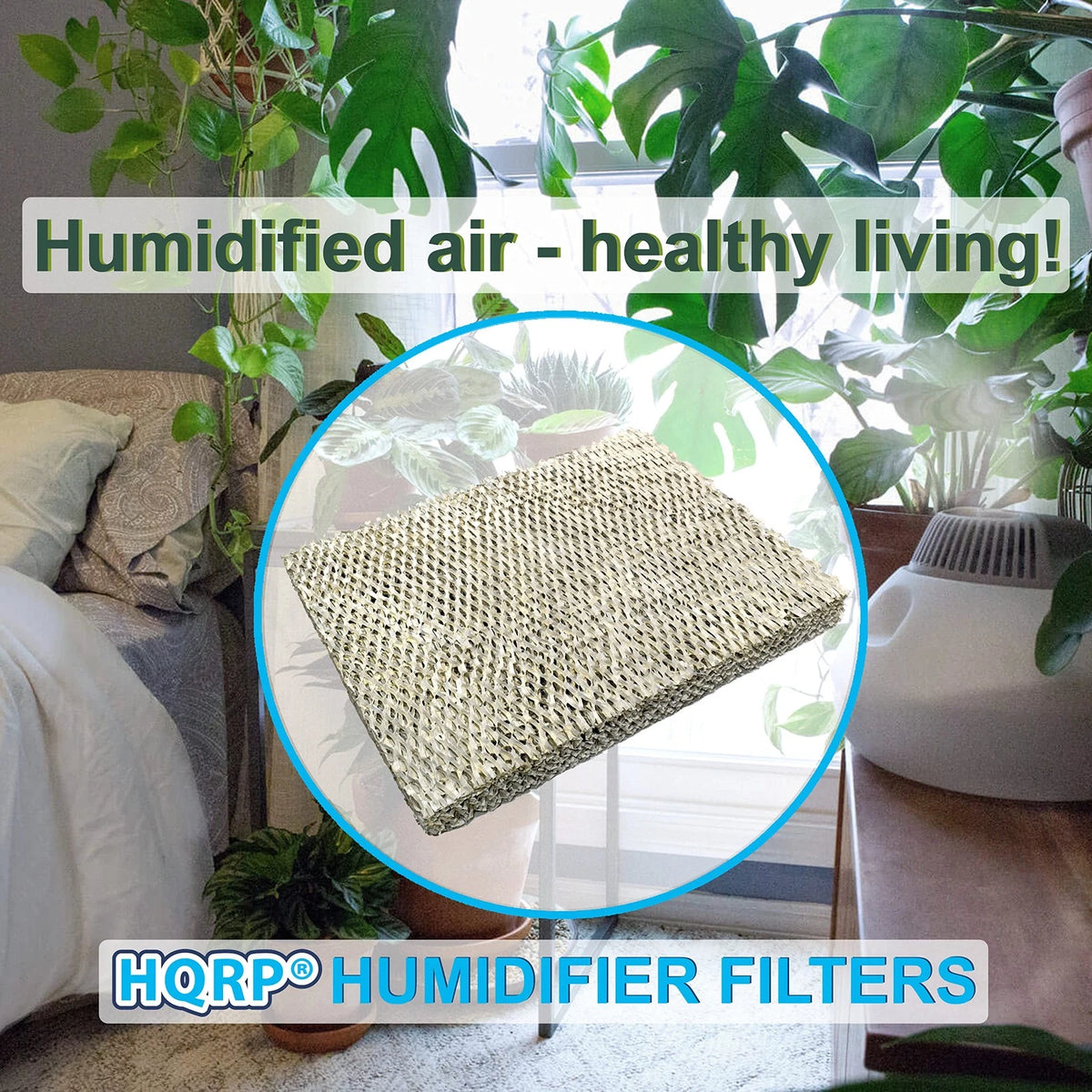 HQRP 2-Pack Water Filter Compatible with Trane/American 2-pack, White