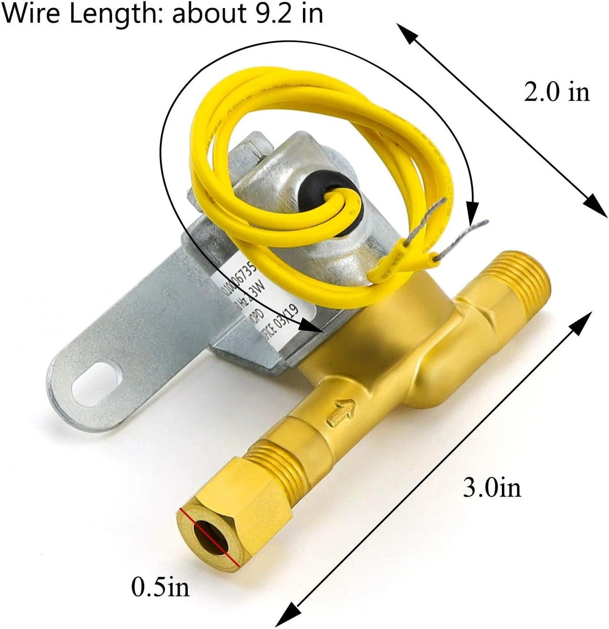 4040 Humidifier Solenoid Valve Replacement Part by AMI PARTS, 24V,Brass Made...