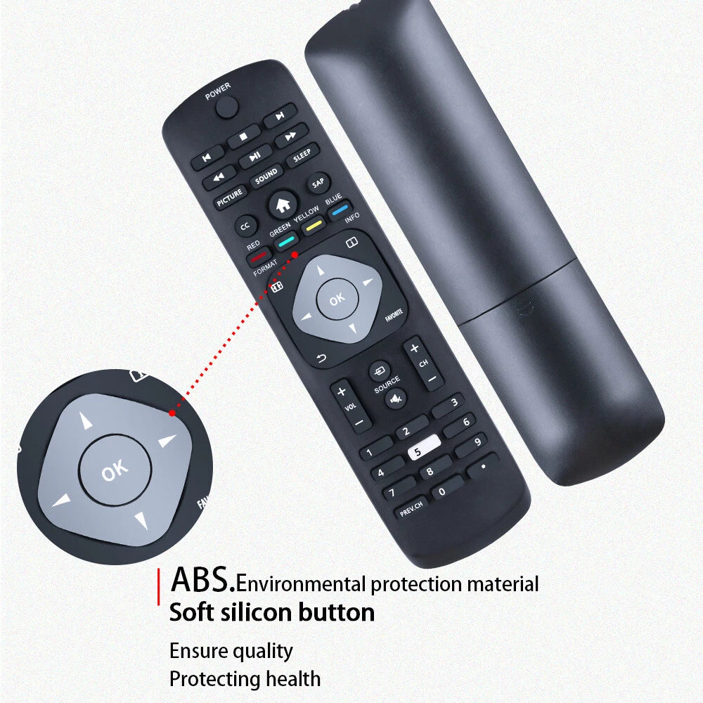Remote Control For Philips TV 24PFL3603 24PFL3603/F7 65PFL5922/F7 65PFL5922 TV