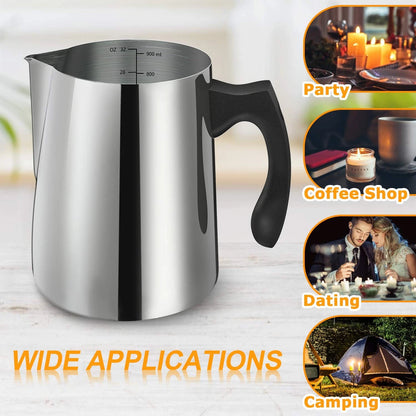 BBAXI Candle Making Kit - 32oz Pouring Pot, 16oz Soy making kit,