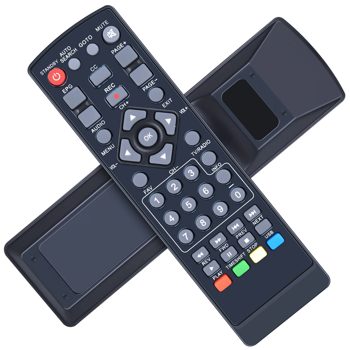 Replacement Remote Control For NAXA NT-54 Digital Converter Box