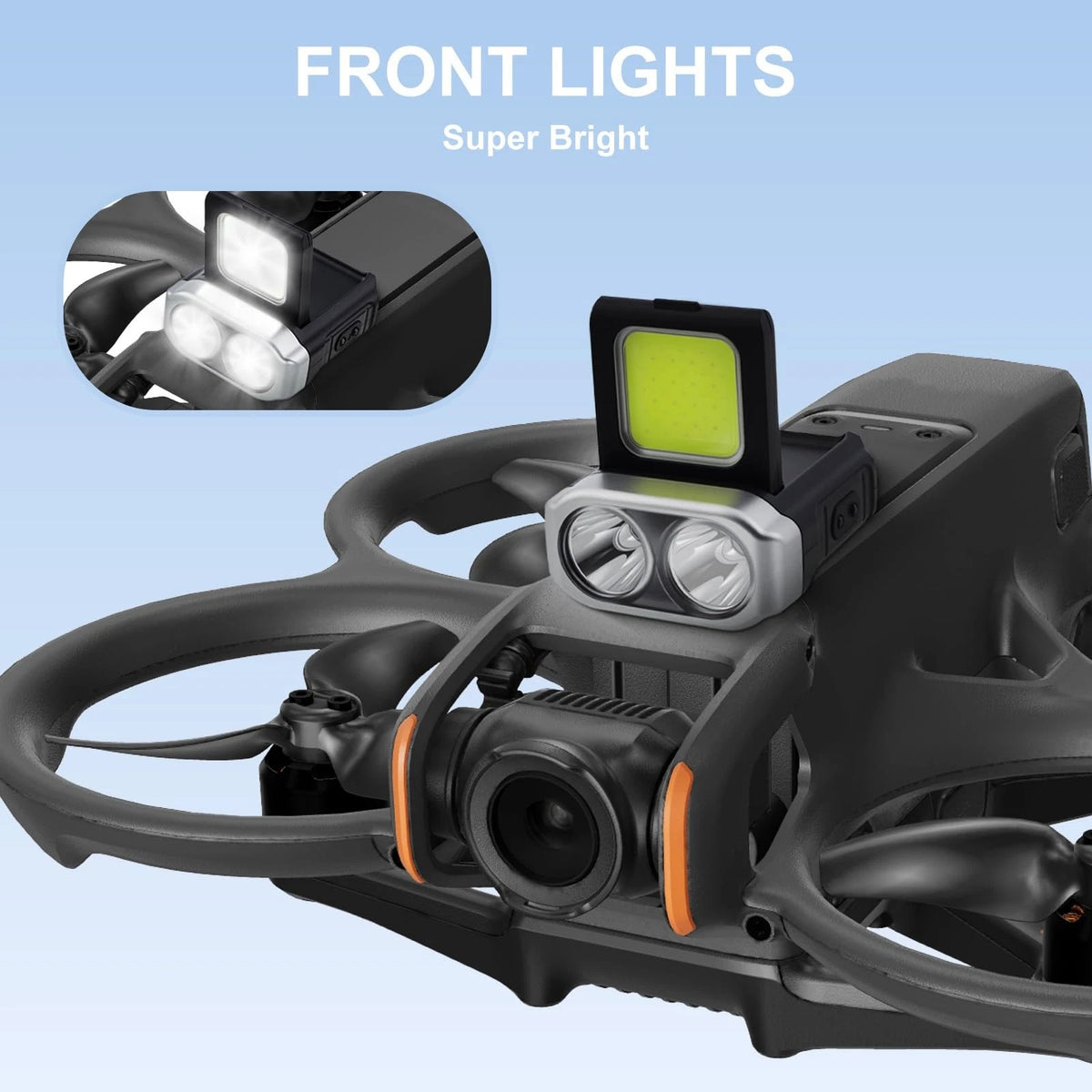Searchlight for DJI Avata 2/Mavic/Mini, Anti-Collision Small, Kit