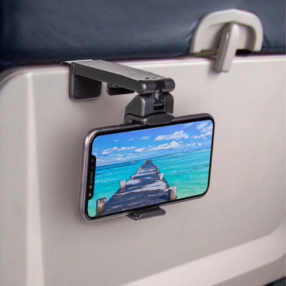 Perilogics Universal in Flight Airplane Phone Holder Mount. 1 Unit, Black