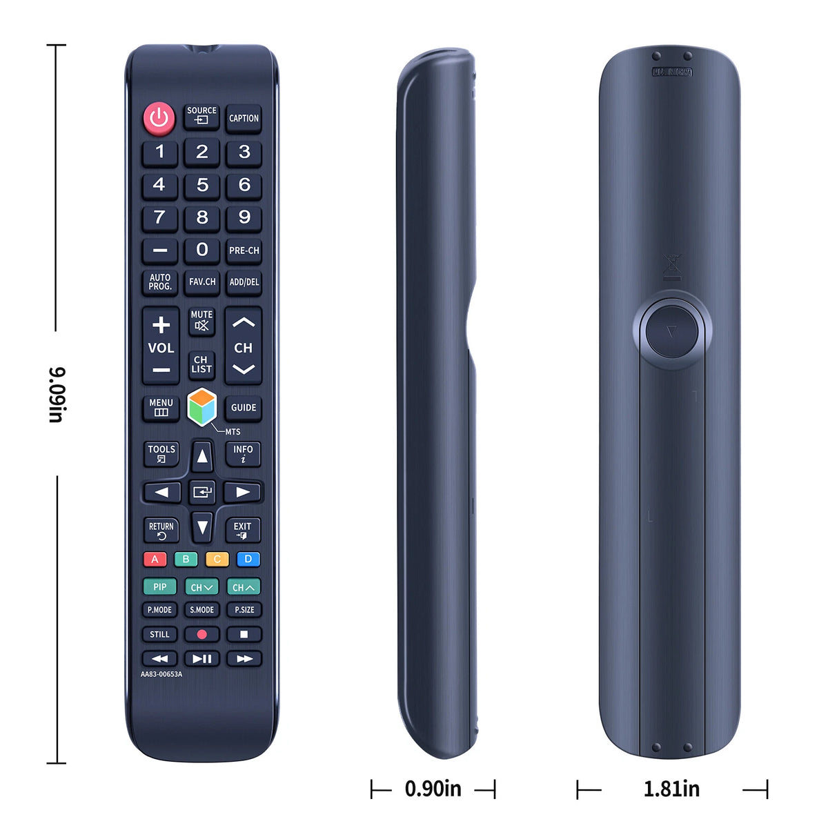 AA83-00653A Remote Control For Samsung TV TM1260 SYNCM173P AA8300653A