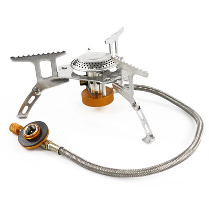 Portable 3500W Outdoor Picnic-Gas Burner Backpacking Camping Hiking Mini Stove