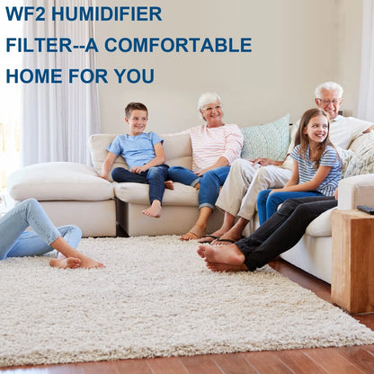 WF2 Humidifier Filter Replacement for Vicks V3500 V3100 V3900 V3700 white
