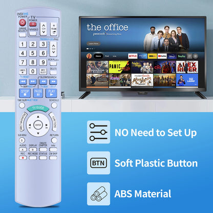 Remote Control EUR7659Y90 For Panasonic DVD Recorder DMR-EH75 DMR-EH75V