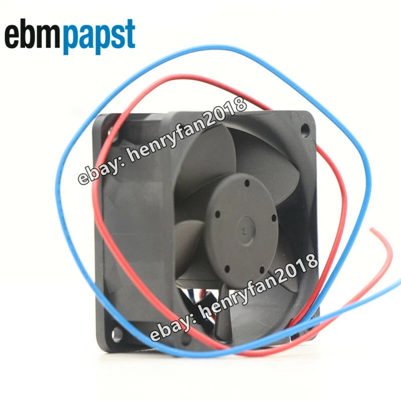Ebmpapst 612NN Axial Fan DC 12V 133mA 1.6W 40m3/h 5000RPM 60*60*25MM Cooling Fan