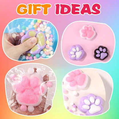 JOICEE Taba Squishy Kit DIY 2.17 x inches, pink, purple, black, white