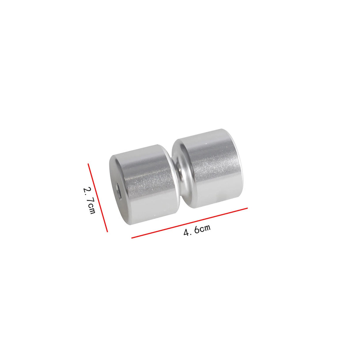 Aluminum Alloy 2Pcs Roller For Gorilla Lift Utility Trailer Tailgate Lift Assist