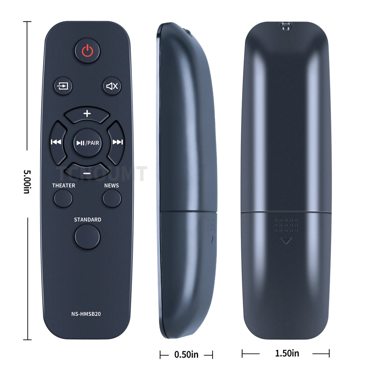 NS-HMSB20 Replaced Remote Control For Insignia Sound bar System NSHMSB20