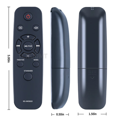 NS-HMSB20 Replaced Remote Control For Insignia Sound bar System NSHMSB20