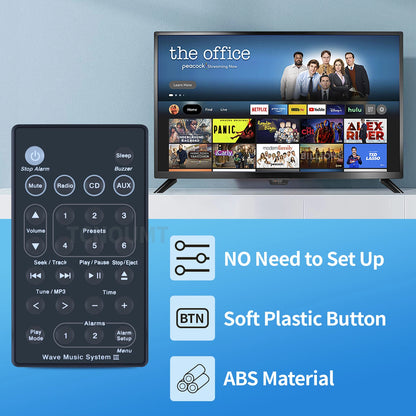Replacement Remote Control For Bose Wave Musical System III AWRCC1 AWRCC2 AWRCC3