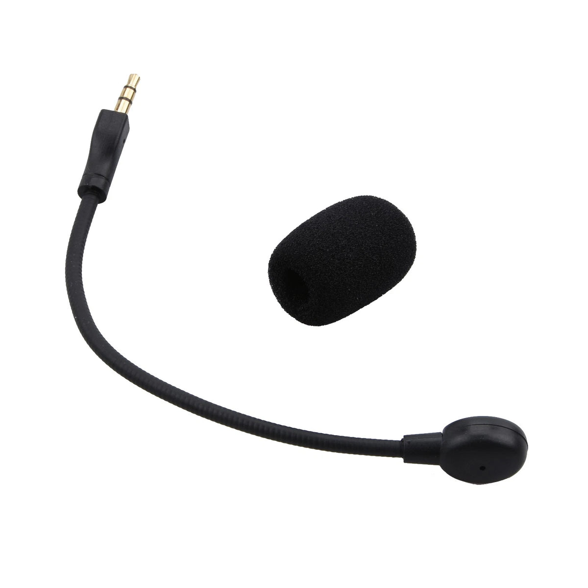 Black Replacement 3.5mm Microphone Mic for Logitech G PRO X Headset Headphone