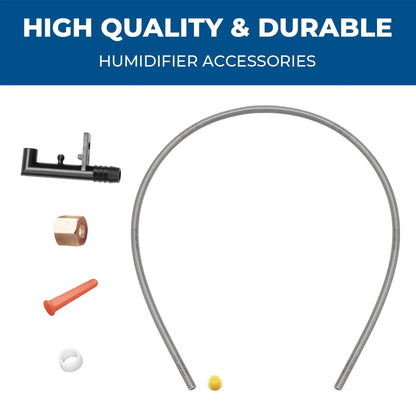 Upgraded 4079 Feed Tube-Nozzle Replacement for Aprilaire Black