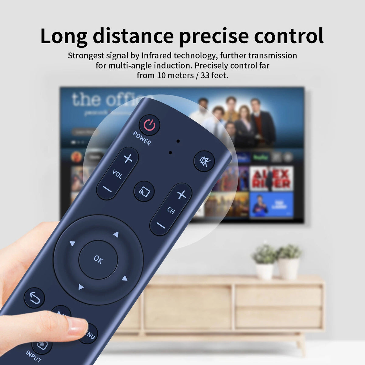 RM-C3321 Remote Control For JVC TV LT-49MA875 LT-55MA875 LT-65MA875