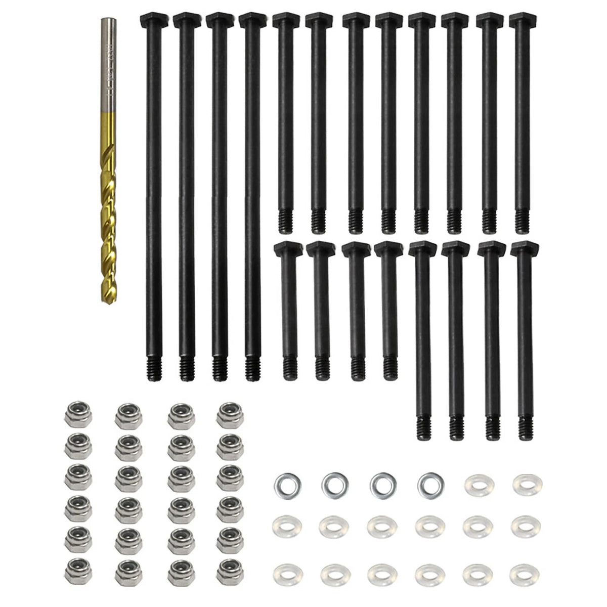 Front and Rear Suspension Pins Replacement For TRAXXAS 1/5 X-MAXX 6S/8S 1/6 XRT