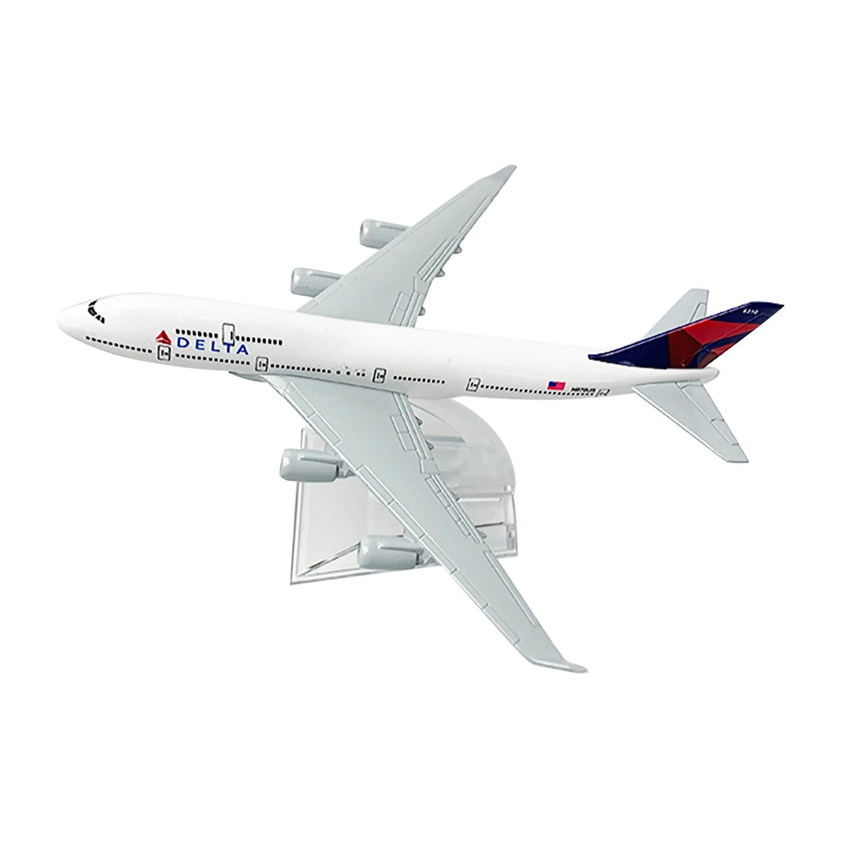 1/400 16cm Delta B747 Alloy Plane Model Airplane Model Simulation Plane Ornament
