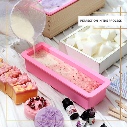 Illumive Deluxe Soap Making Kit - 100mm x 50mm x 25mm, White