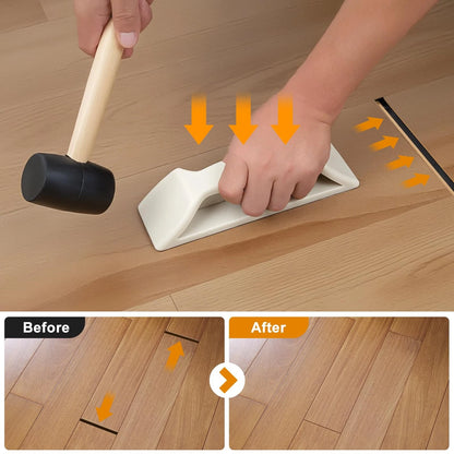 Floor Gap Fixer Tool, Violetfox Heavy-Duty Plank Grabber Laminate  Version