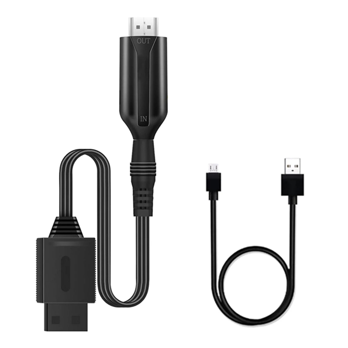 USB Cable Line For HDTV Monitor Display Wii To HDMI Adapter HD 720P/1080P