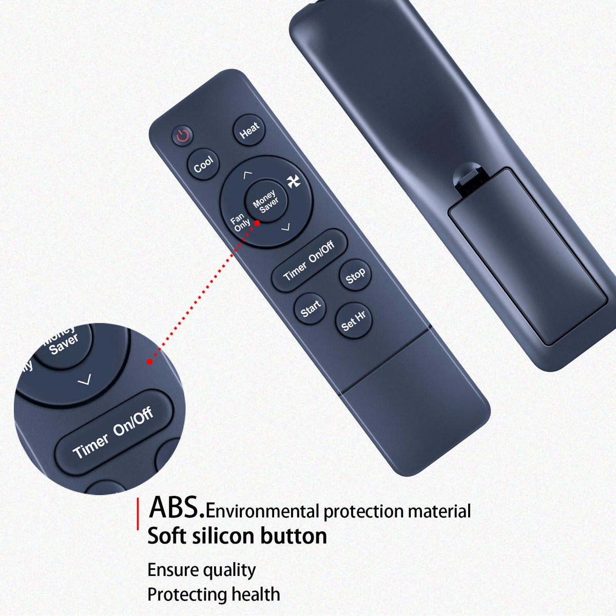 Remote Control For Friedrich Air Conditioner 618-266-10 WS08C10 WS08C10-A