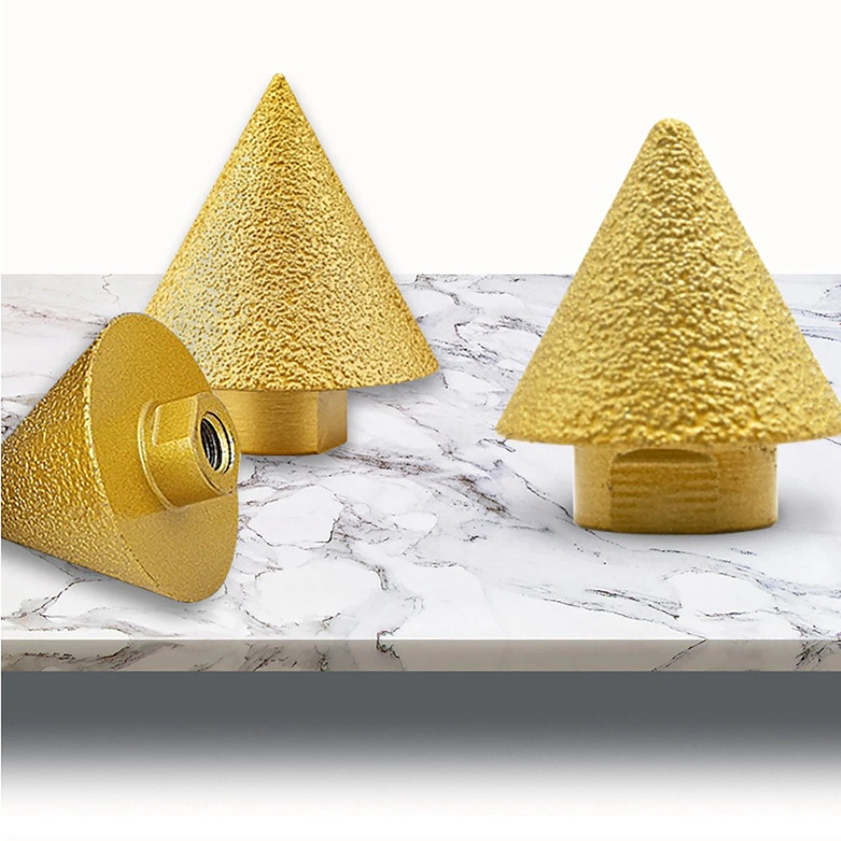 M14 57° Diamond Chamfer Bits Kit Milling Tile Cutter Marble Concrete Hole