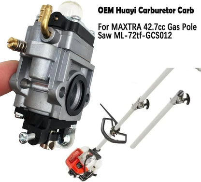 Huayi OEM Carburetor Carb Compatible with MAXTRA 42.7cc Gas Pole Saw...