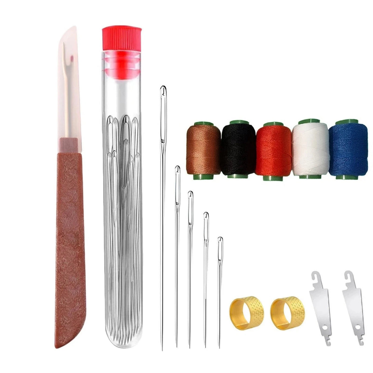 For Dormitory 36 Piece Sewing Tool Set with Needles Threads Repair Kit
