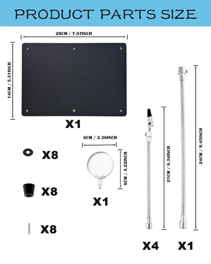 Kaisiking Helping Hands Soldering Station with Magnifying Glass, PCB Holder...