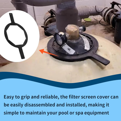 Ziyuan Metal 154512 Wrench 6 1/2" Across Flats Pool & Spa Sand Filter Black