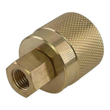 1x RE7141F Forklift Propane Tank Adapter Female Connector Widely Compatibility