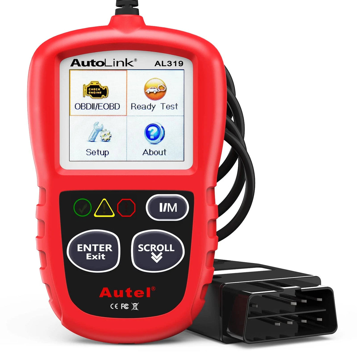 Autel Professional OBD2 Scanner AL319 Code Reader, AL319,