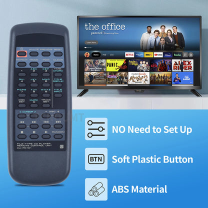 CU-PD101 Remote Control For Pioneer PD-F17 PD-F958 CD Player