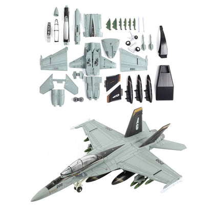 1/72 Scale 25cm F/A-18 Hornet Strike Fighter Collectible Model Set