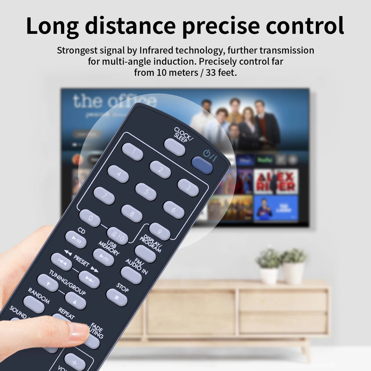 RM- SUXG210J Remote Control For JVC CD Stereo Player System UX-G210 UXG210
