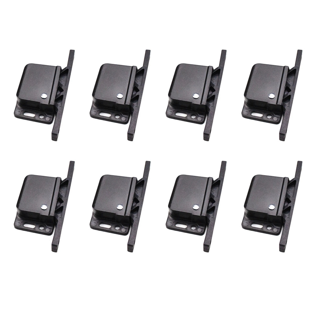 8 Pack Durable Cabinet Door Latch/RV Drawer Latches, 8 Pull Force Latch Holder