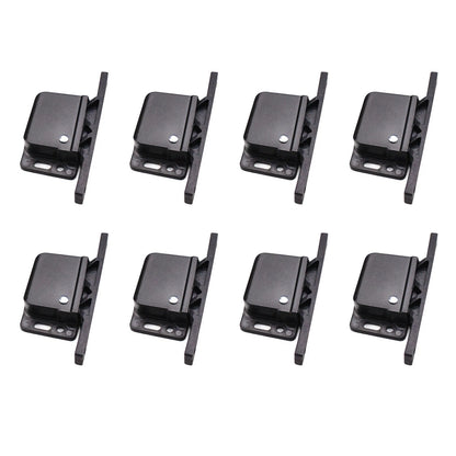 8 Pack Durable Cabinet Door Latch/RV Drawer Latches, 8 Pull Force Latch Holder