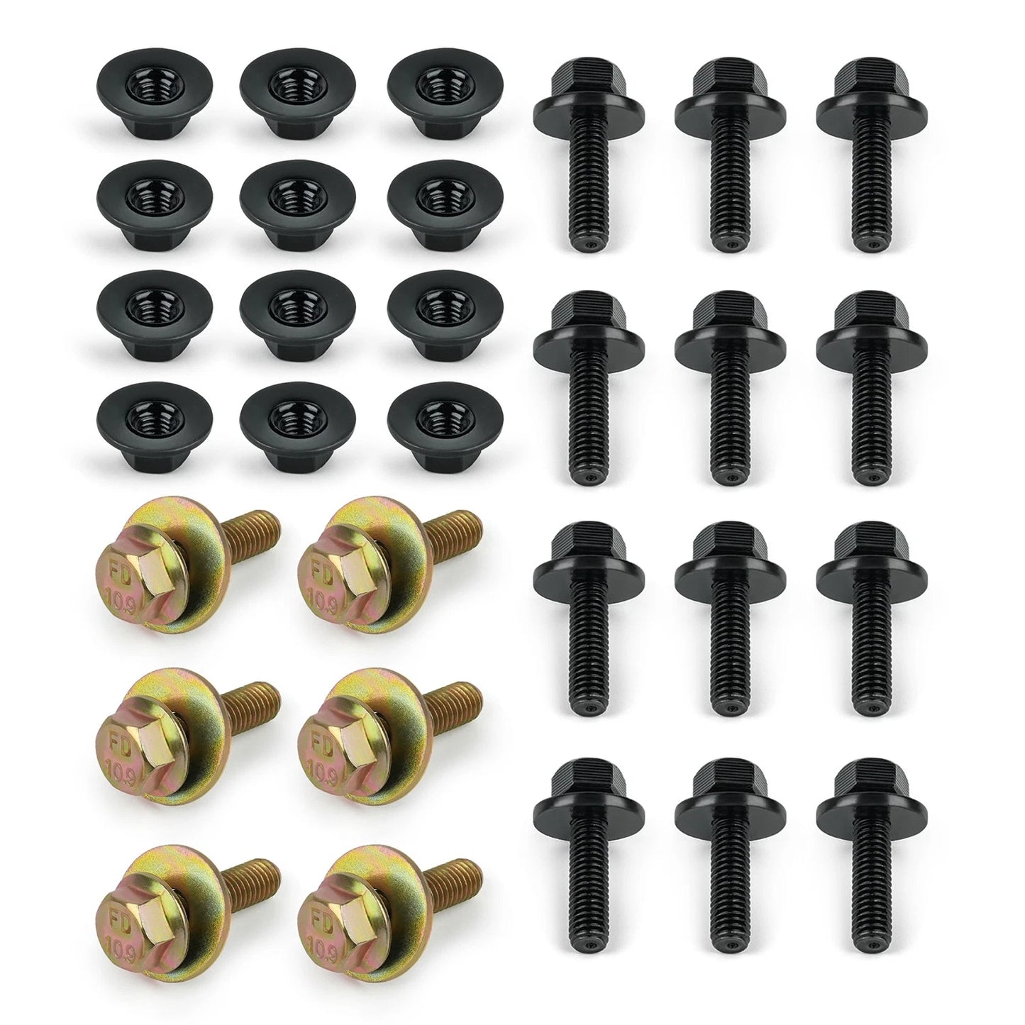 Heavy-Duty Mounting Hardware for Jeep JK & JL 4-Door Side Steps
