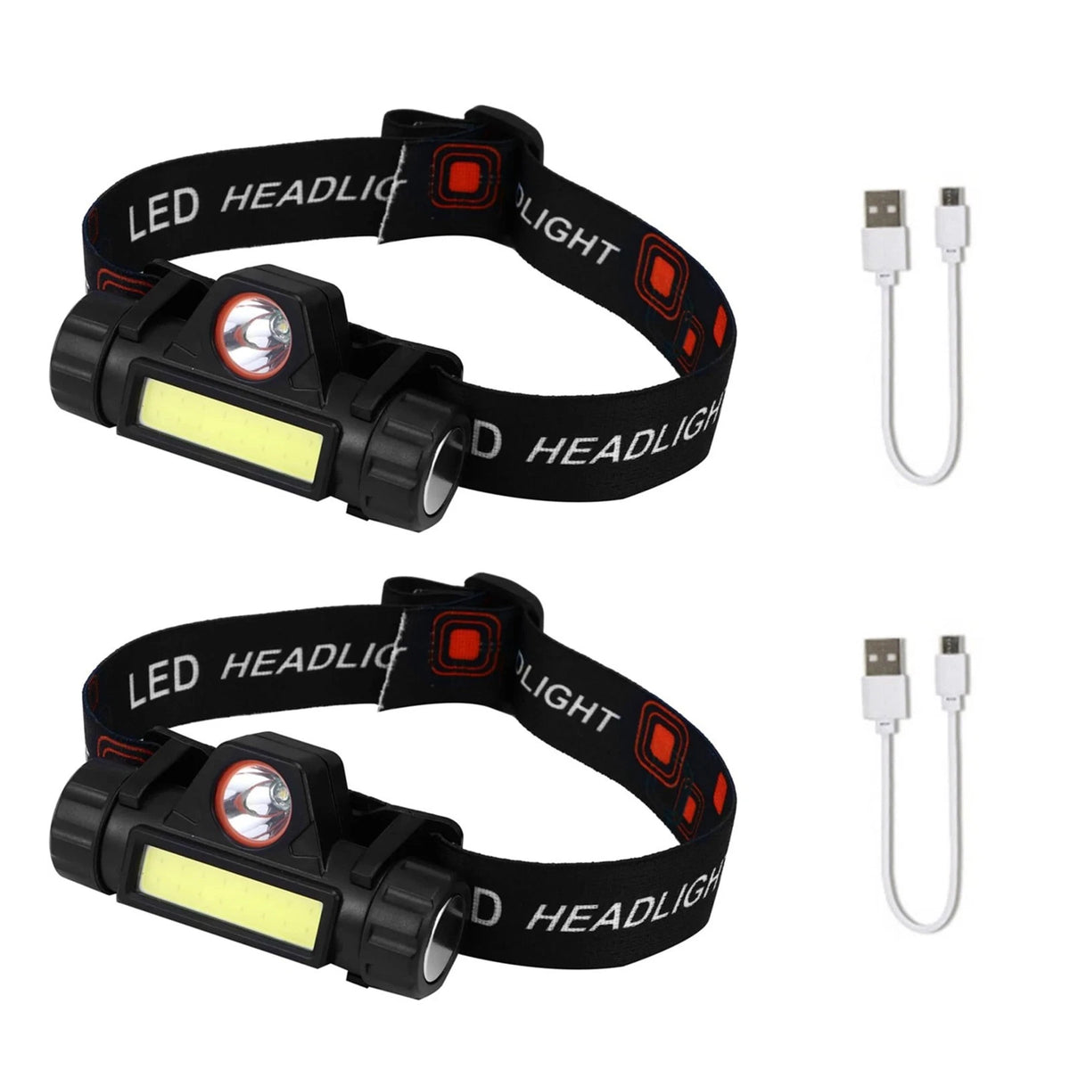Replacement Automatic Dimming Headlight For Welding Helmet USB Rechargeable