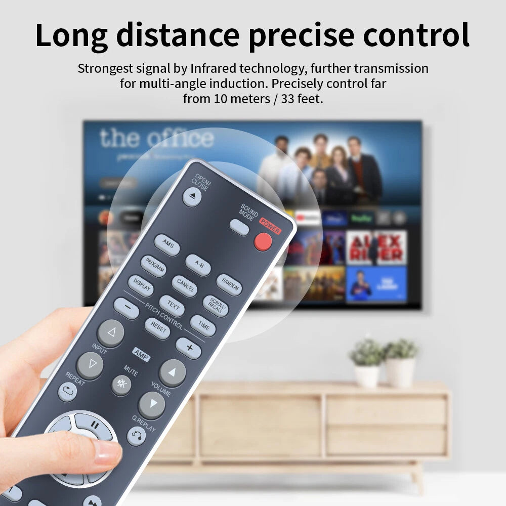 RC002CD Replacement Remote Control For Marantz CD Player CD5003 CD5004