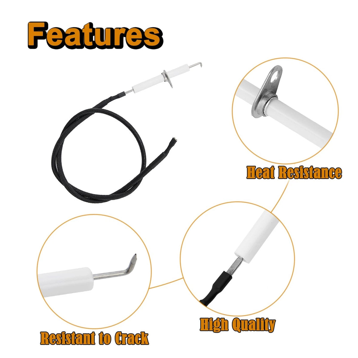VM400XBP Igniter Grill Replacement Parts for Vermont Castings Wire...