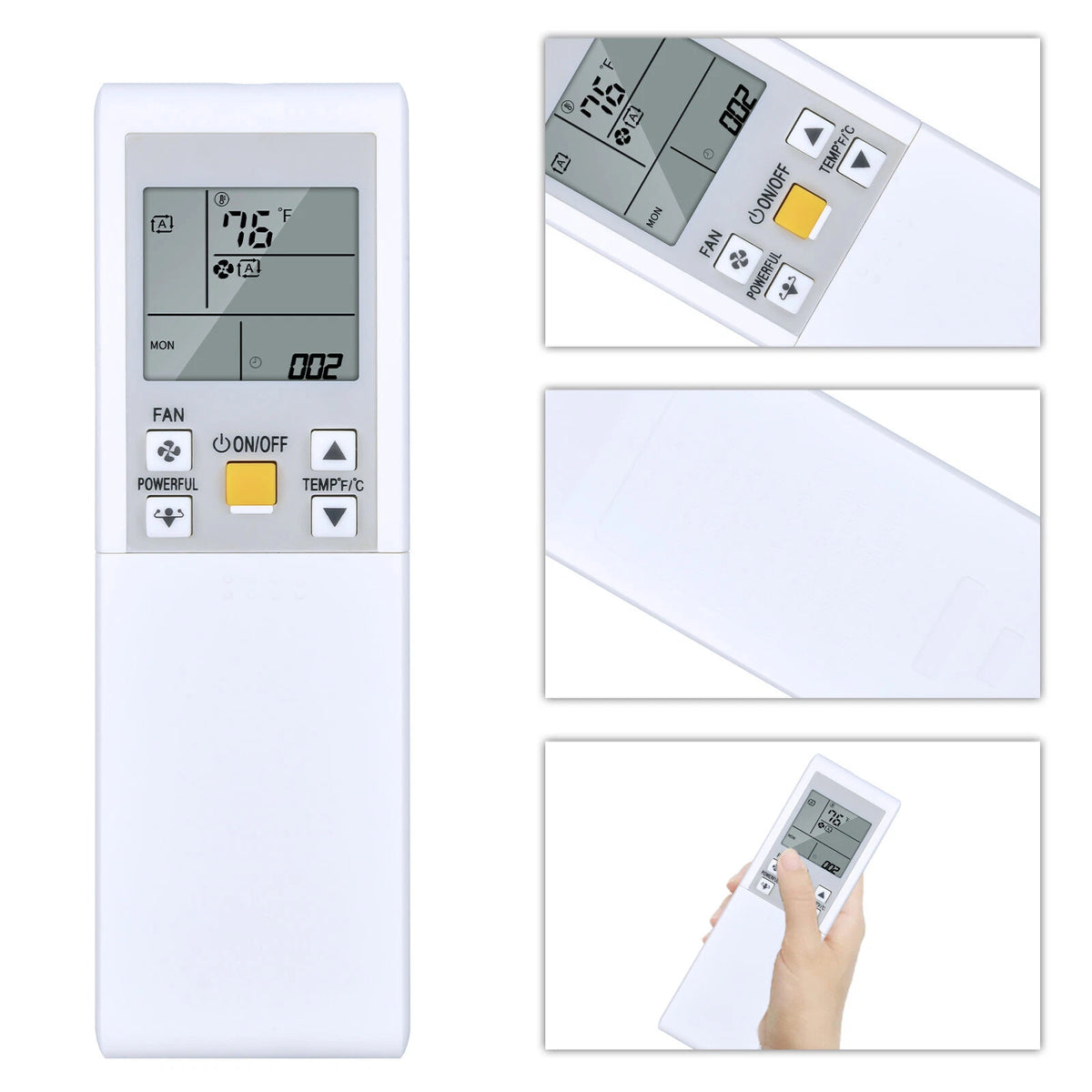 ARC452A13 Replacement Remote Control For Daikin Air Conditioner