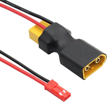 3Pcs XT60 Male to Female Connector Adapter with JST Plug 20awg 8cm...