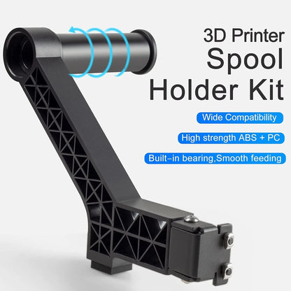 CREALITY Ender 3 Rotatable Filament Spool Holder Upgrade Built-in Black