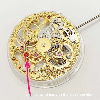 18000bph 17-Jewel Hollow Vintage 6497 ST3600 Mechanical Watch Movement Hand Wind