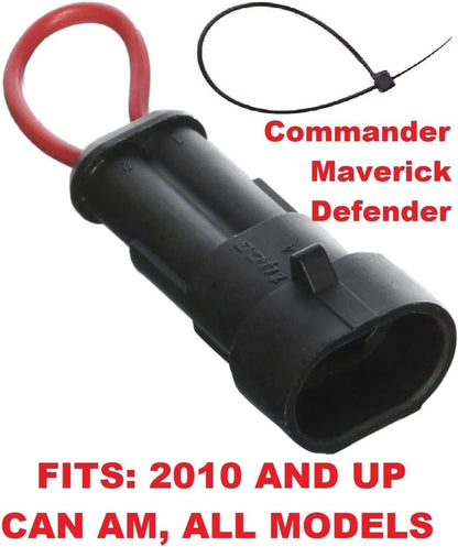 Seat Belt Bypass FOR 2010 and UP CAN-AM Commander, Defender, Maverick 800...