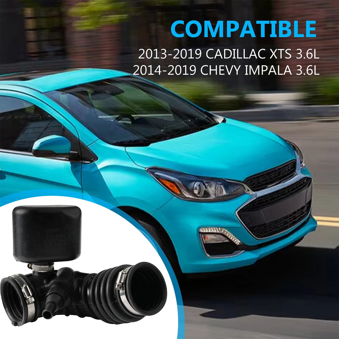 2013-2015 For Chevrolet Spark EV Air Outlet Duct Elbow 96910374 95232495