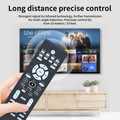 NF801UD Replace Remote For Magnavox TV/DVD 19MD301B/F7 19MD311B/F7 19MD350B/F7