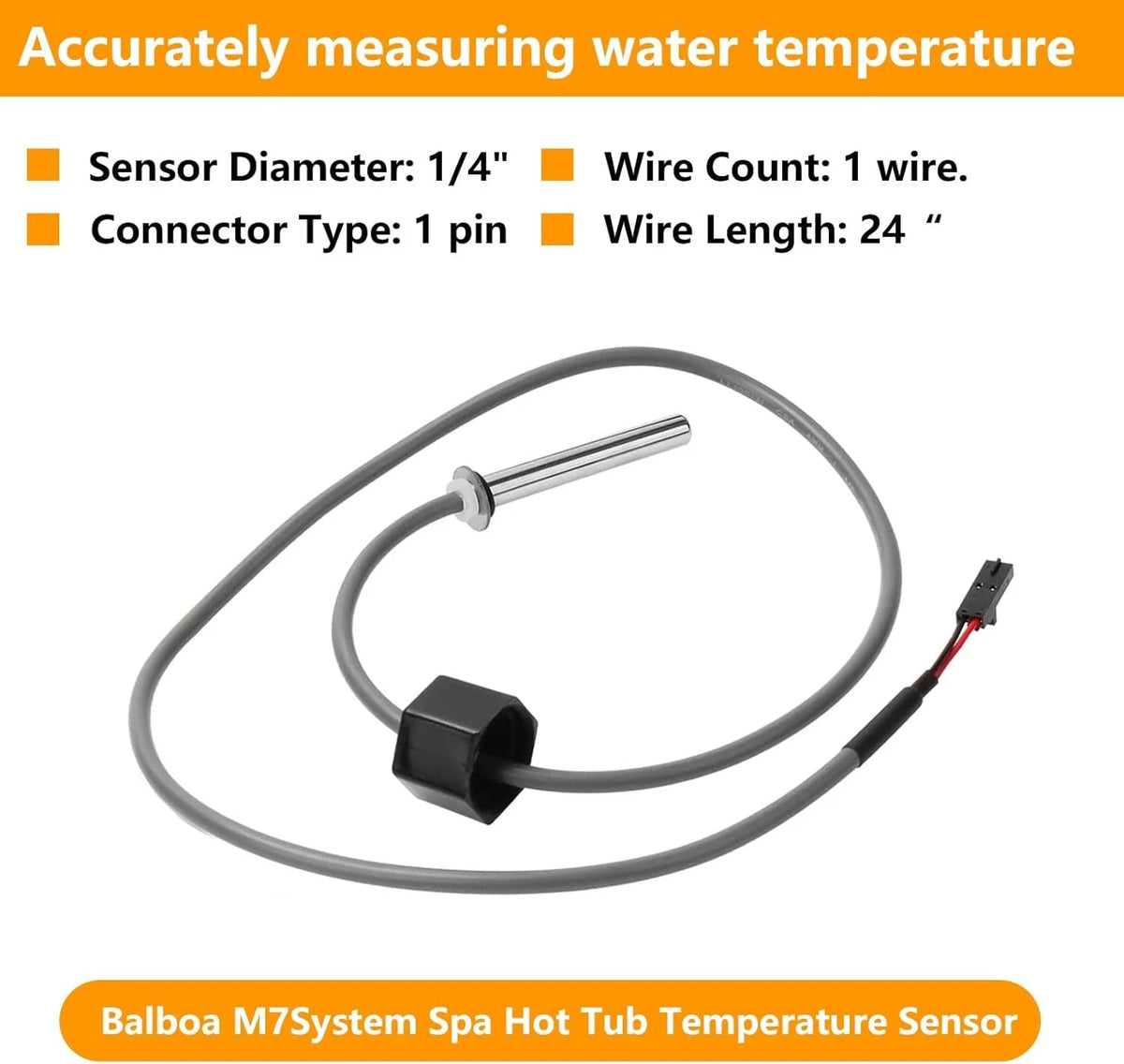 Hot Tub Sensor-Compatible with Balboa Spa Heater M7 System 30344 30042...